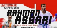 برگزاری وبینار بین المللی تمرین در خانه توسط کاراته کای المپیکی ایران